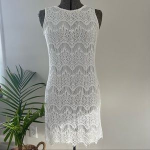Lace Sleeveless Dress